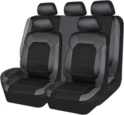 Universal seat cover Anti-Stain and Anti-Scratch Protective Cover Suitable - grey-2-seats-in-the-front-row
