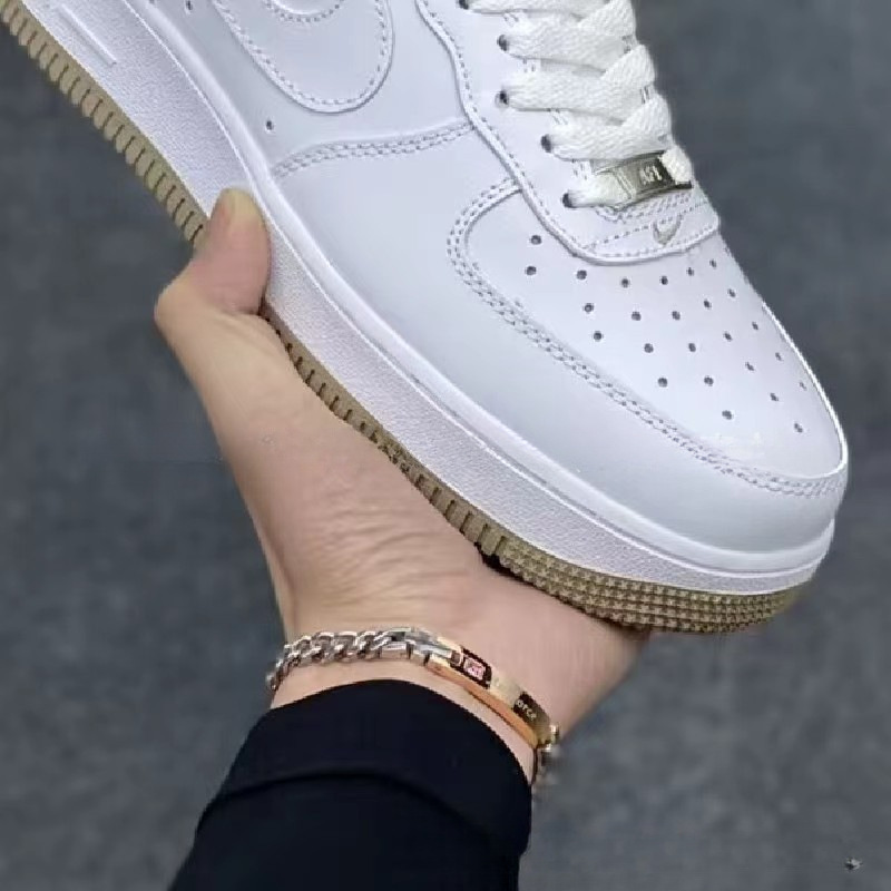 莆田純正 AF1 エア フォース ワン ロートップ スニーカー、多用途のクラシックな男性と女性のカップルのスポーツとレジャーの白い靴|undefined