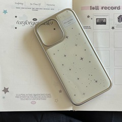 ins小众星星适用iPhone17pro苹果16promax电镀边高级15滴胶手机壳
