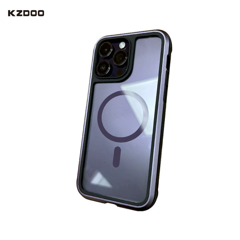 KZDOO для Apple iPhone 14, чехол MAG ARES с магнитным всасыванием и металлической рамкой, ARES iPhone14 Pro Max