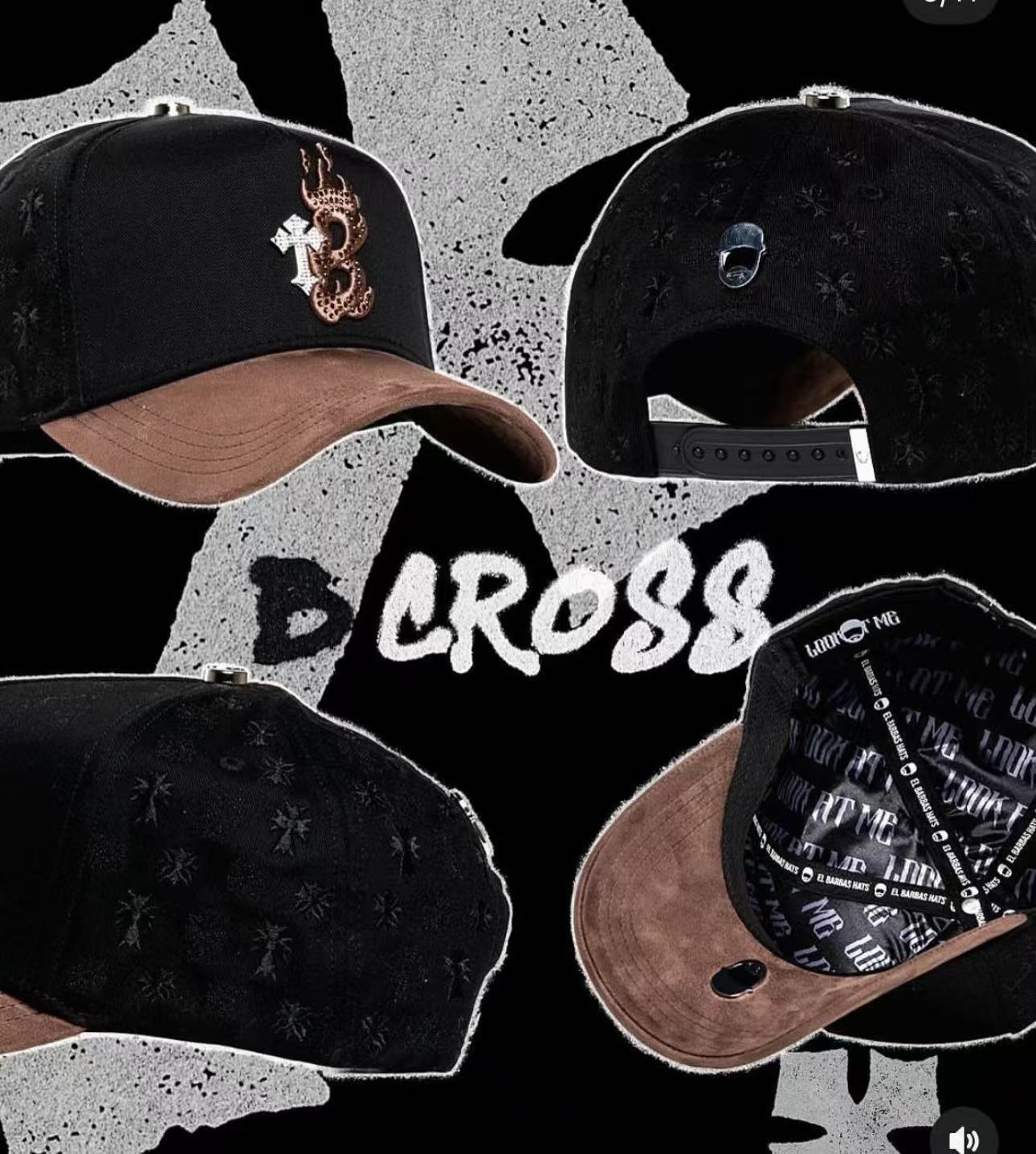 2025 explosión spot DANDY moda hip-hop tendencia gorra gorra de béisbol ajustable comercio exterior transfronterizo al por mayor