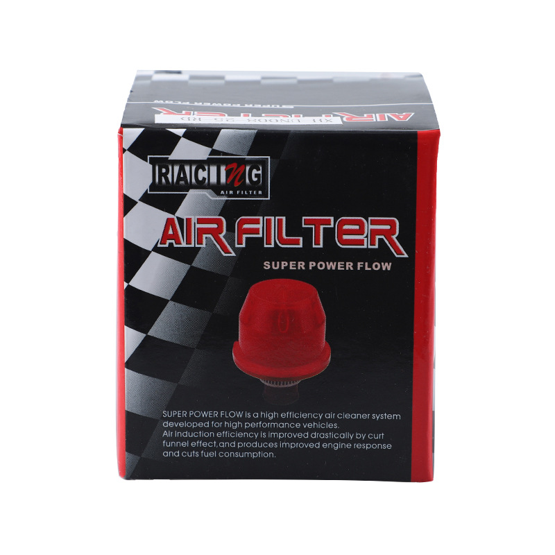 Car modification high-flow air intake small mushroom head secondary air intake universal exhaust pipe filter mushroom 25MM