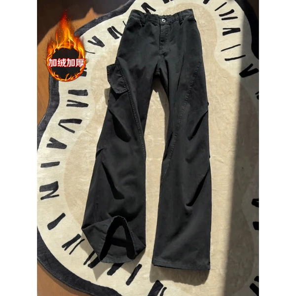Black, fleece