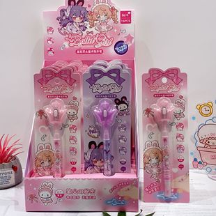 New Sanrio Invisible Confidential Pen Ballpoint Pen Two-In-One Dual-Purpose Pen Cute Cartoon Uv Lamp Magic Pen