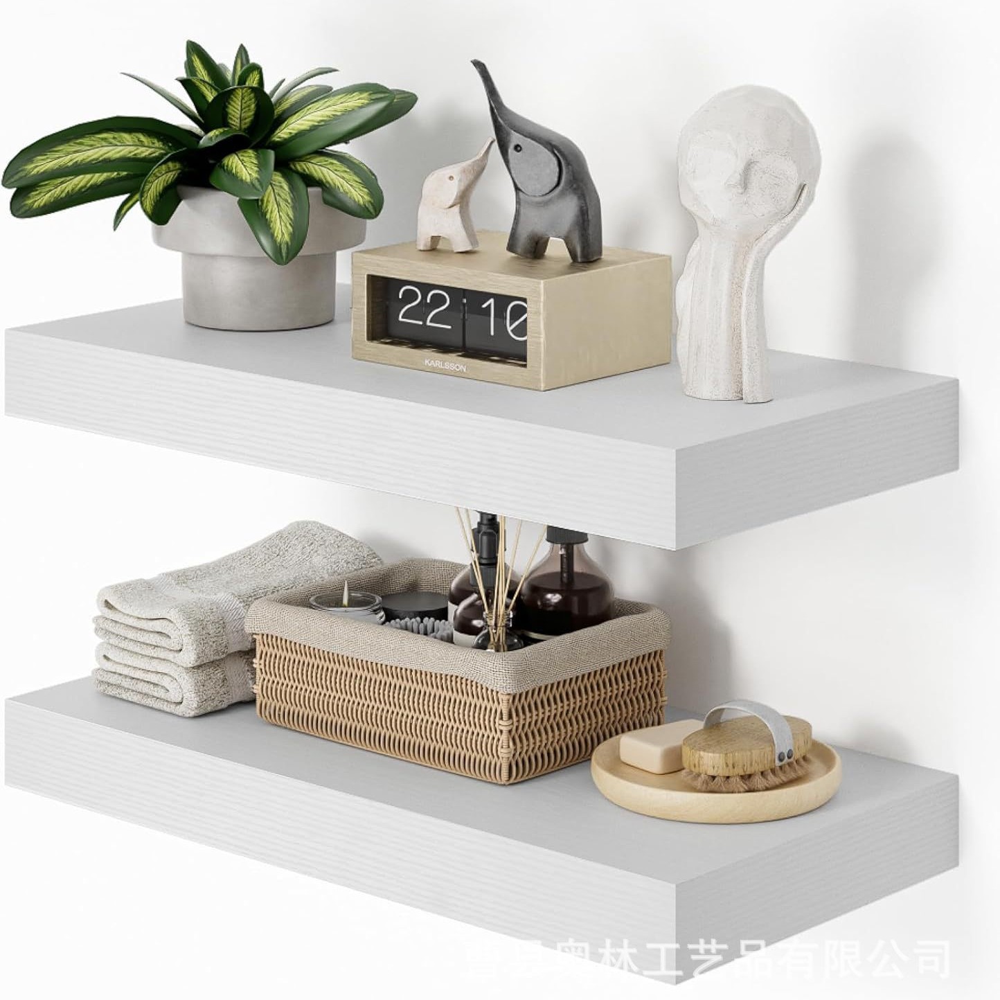 Transfronterizos multicapa pared estante espeso alto soporte de carga almacenamiento toallas de baño toallas de papel colgando pared marco de acabado