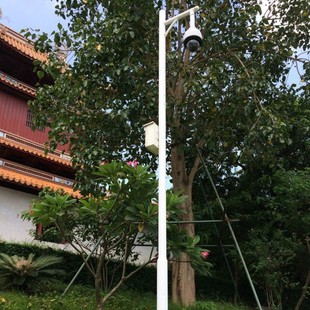 Monitoring Pole Segmented Splicing Combination 3.35m 4.5m 6.2m Column Indoor and Outdoor Engineering Meihua Lighting
