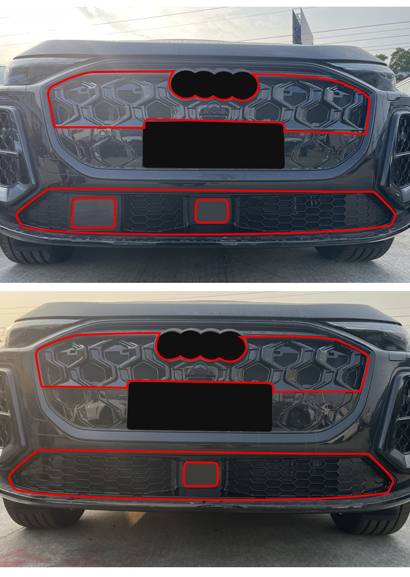 Suitable for Audi 26 model Q5L, anti-insect net, front grille, radiator protection net, special modification accessories