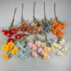 Simulation Flower 5 heads of small wild chrysanthemum fireworks wedding wedding hall flower material road outdoor engineering landscape landscaping flower and flower arrangement