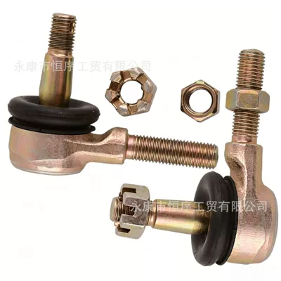 Atv Beach Bike Go-Kart M10X10 Tapered Yamaha Ball Joint Left and Right Steering Rod Tapered Ball Joint (Motorcycle frame) - m10x10-positive-and-negative-taper-ball-head