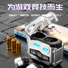 Mk 47入耳式クロスボーダー私型新型ブルートゥースヘッドフォンが長く持続しています。