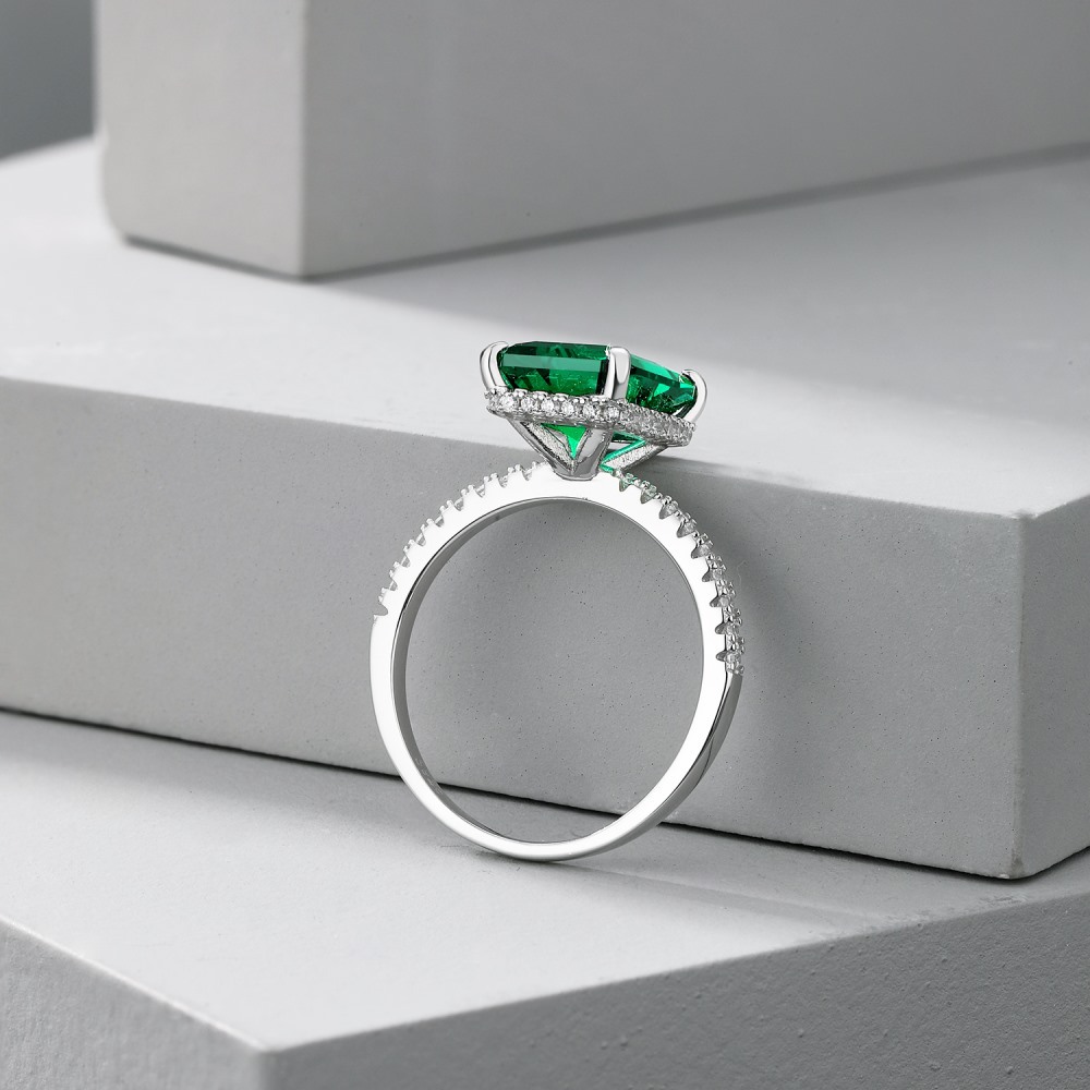 13g Weight Zircon Inlay Material Rings Classification 5, 9 Ring Size 1 Piece Quantity 925 Sterling Silver Zircon Waves Crown Bow Knot Rings