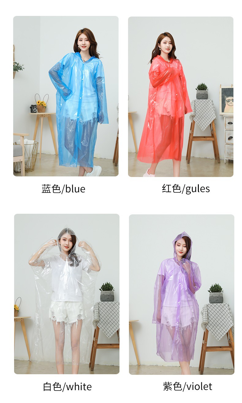Handheld long raincoat, wholesale, increased thickness