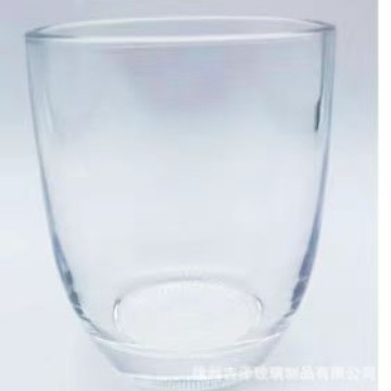 Jize fábrica directa vela aromaterapia vidrio vacío cera vidrio candelabro Copa hogar dormitorio transparente candelabro Copa