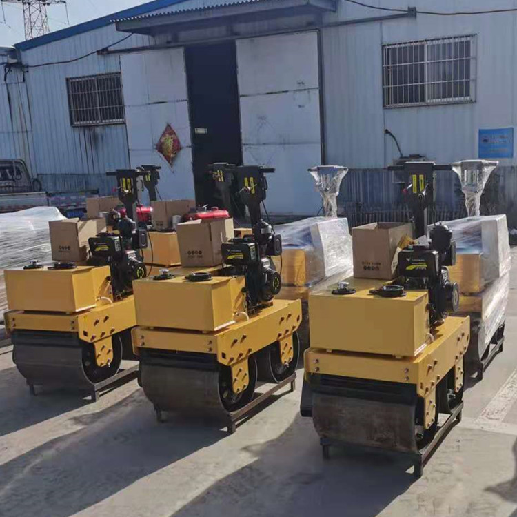 供应腾宇TY-840C转向式手扶双钢轮压路机 源厂直供实惠耐用