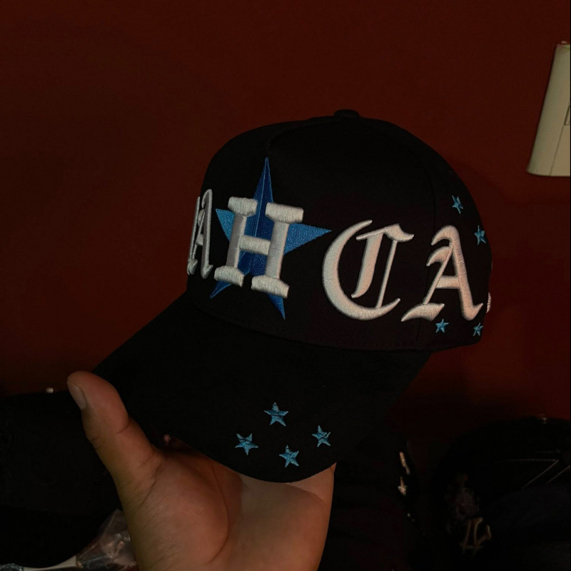 Tendencia transfronteriza hip hop Dandy Dandy sombrero con letras de diamante sombrero de pato doblado a lo largo del sombrero de béisbol image 119