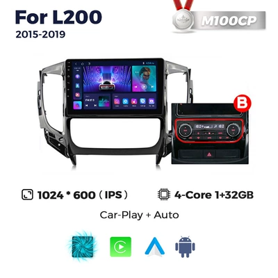 Screen Central Control Navigator DVD Navigation - b-m100cp-132-quad-core-wifi-version