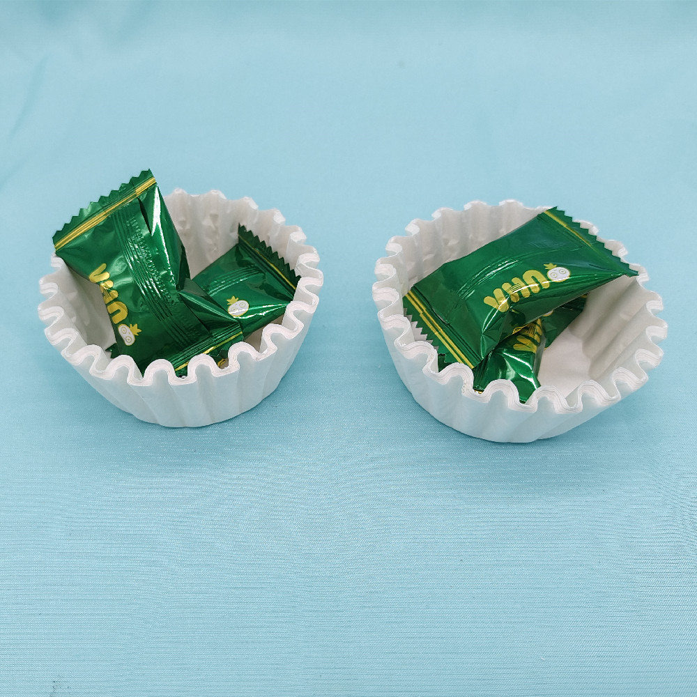 厂家直供食品级白色防油纸杯 圆形中号纸杯 耐高温纸杯耐烘烤纸杯