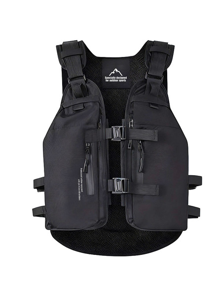 Travel ski climbing vest