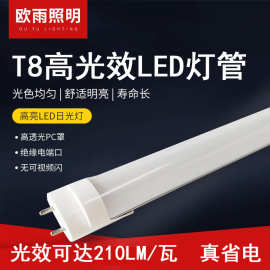 180 210高光效 LED灯管日光灯厂家直销T8雷达感应车库节能改造