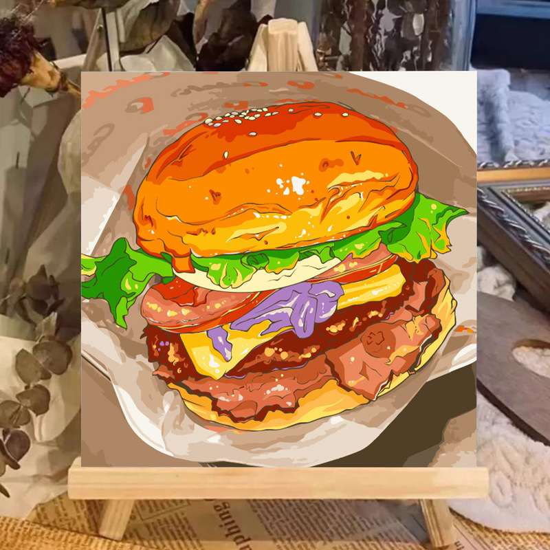 蝶デジタル油絵 diy 着色油絵子供の手描き蝶装飾絵画装飾品メーカー卸売|undefined