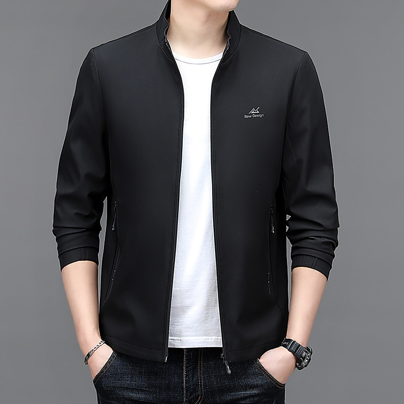 Spring and Autumn Jacket for Men 2025 New Korean Style Trendy Casual Fashion Angel Wings Men's Jacket