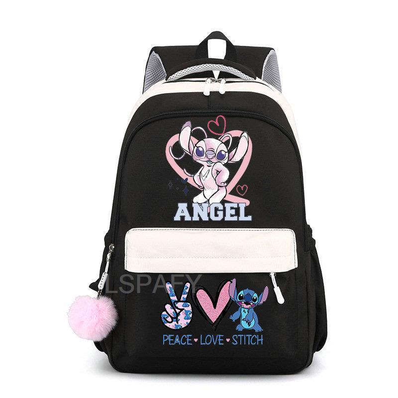 Stitch niños bolso de escuela mochila moda niños mochila de viaje lindo niño niña libro mochila