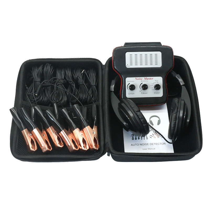 Automobile six-channel abnormal sound stethoscope engine chassis abnormal sound detection electronic driving abnormal sound auscultation