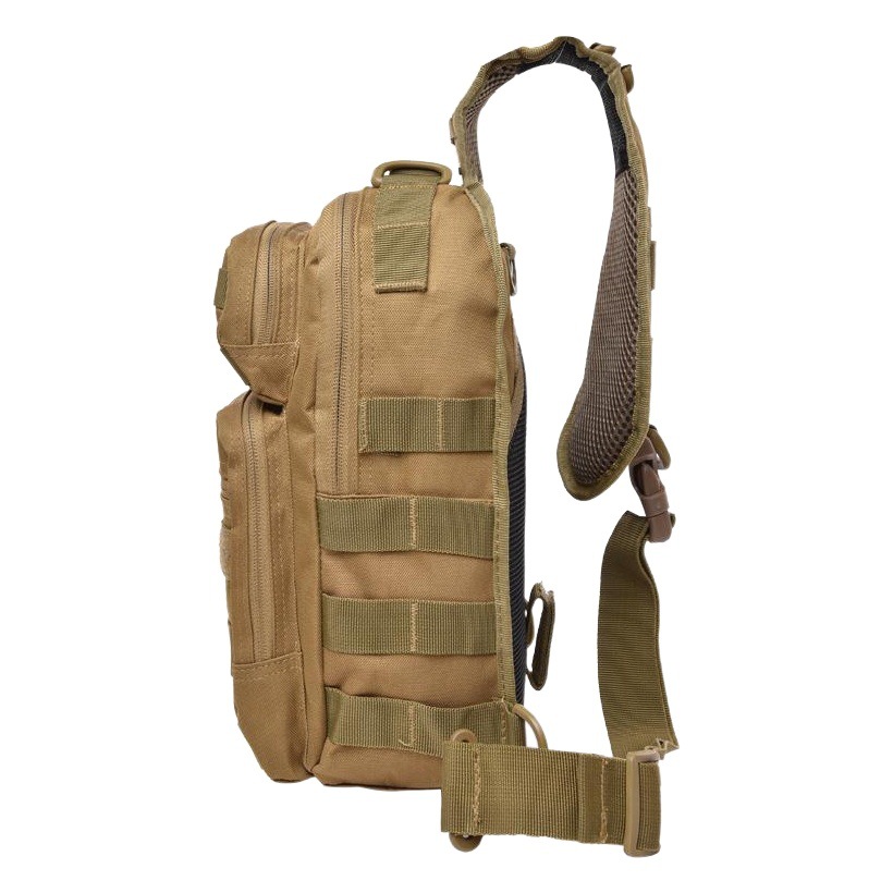 Outdoor Multifunctional Wear-resistant Breathable Chest Bag Mountaineering Camouflage Tactical Crossbody Bag Shoulder Riding Chest Bag