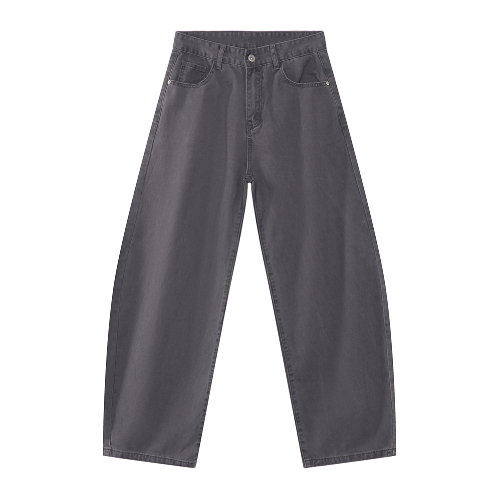 MTLCLOTHES Hombres| Nuevo estilo coreano básico simple de color sólido sensación de caída de plomo de pantalones de macheta relajados casuales