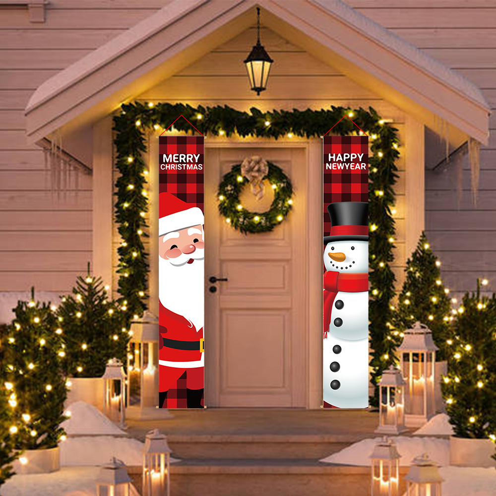 Weihnachten Neue Weihnachten couplet hängen dekorationen partei liefert stoff Weihnachten dekoration couplet szene layout Weihnachten vorhang_voghion.com