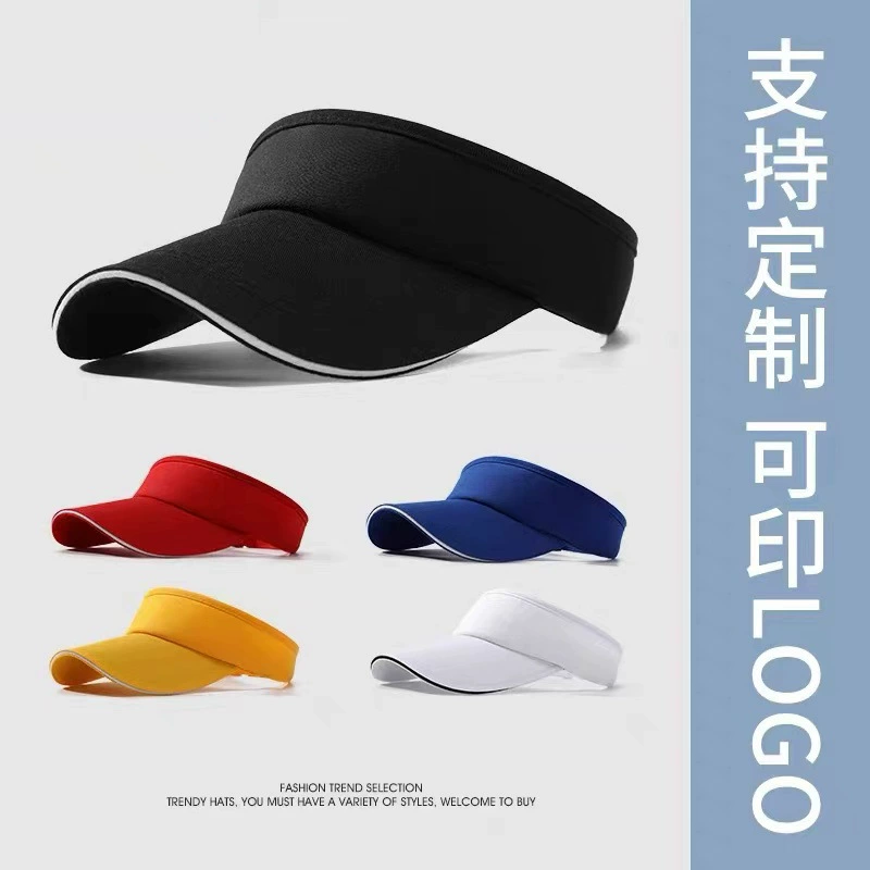 Солнцезащитная шляпа на заказ с печатью логотипа вышивка Солнцезащитная шляпа на заказ пустой верхний шлем магазин чая с молоком шляпа наружная Защита от солнца на заказ