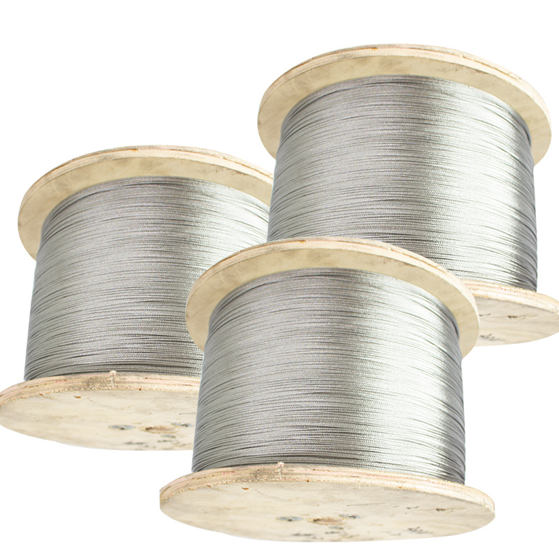 批发304不锈钢钢丝绳 细软钢丝绳 升降晾衣架 起重户外绳规格全