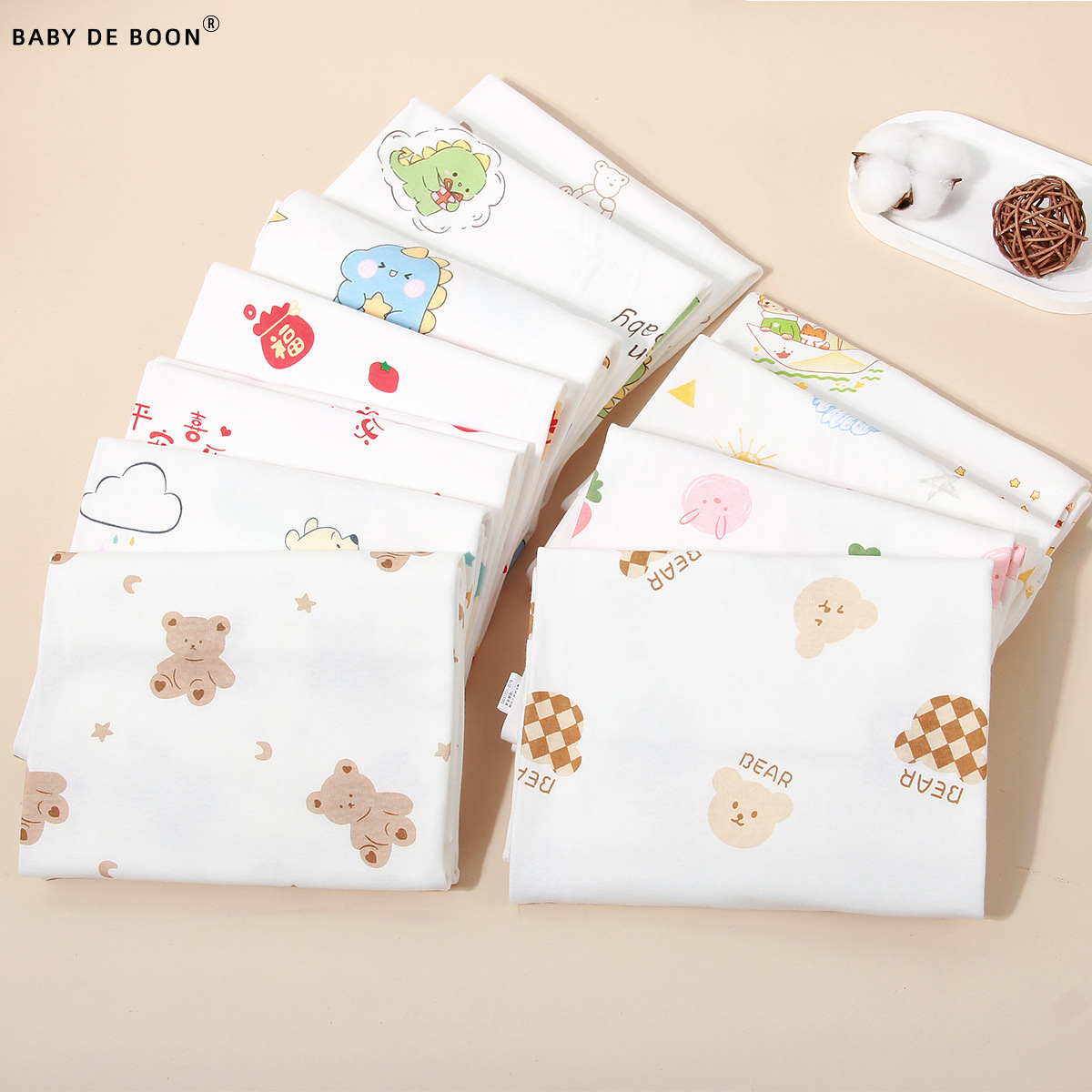 Bag Single Pure Cotton Newborn Wrapping Towel Class A Newborn Baby Bag Quilt Spring and Summer Cover Blanket Wrapping Towel Baby Swaddling Towel