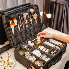 便携专业化妆包大容量纹绣工具包美妆美睫收纳箱多功能隔板化妆包
