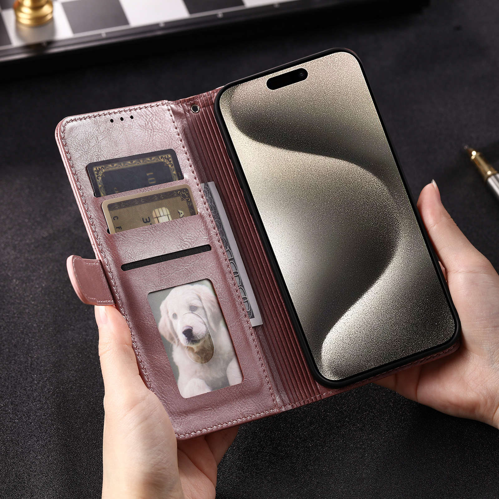 Flip Phone Case For Iphone 15 And Samsung Galaxy S24 Ultra_voghion.com