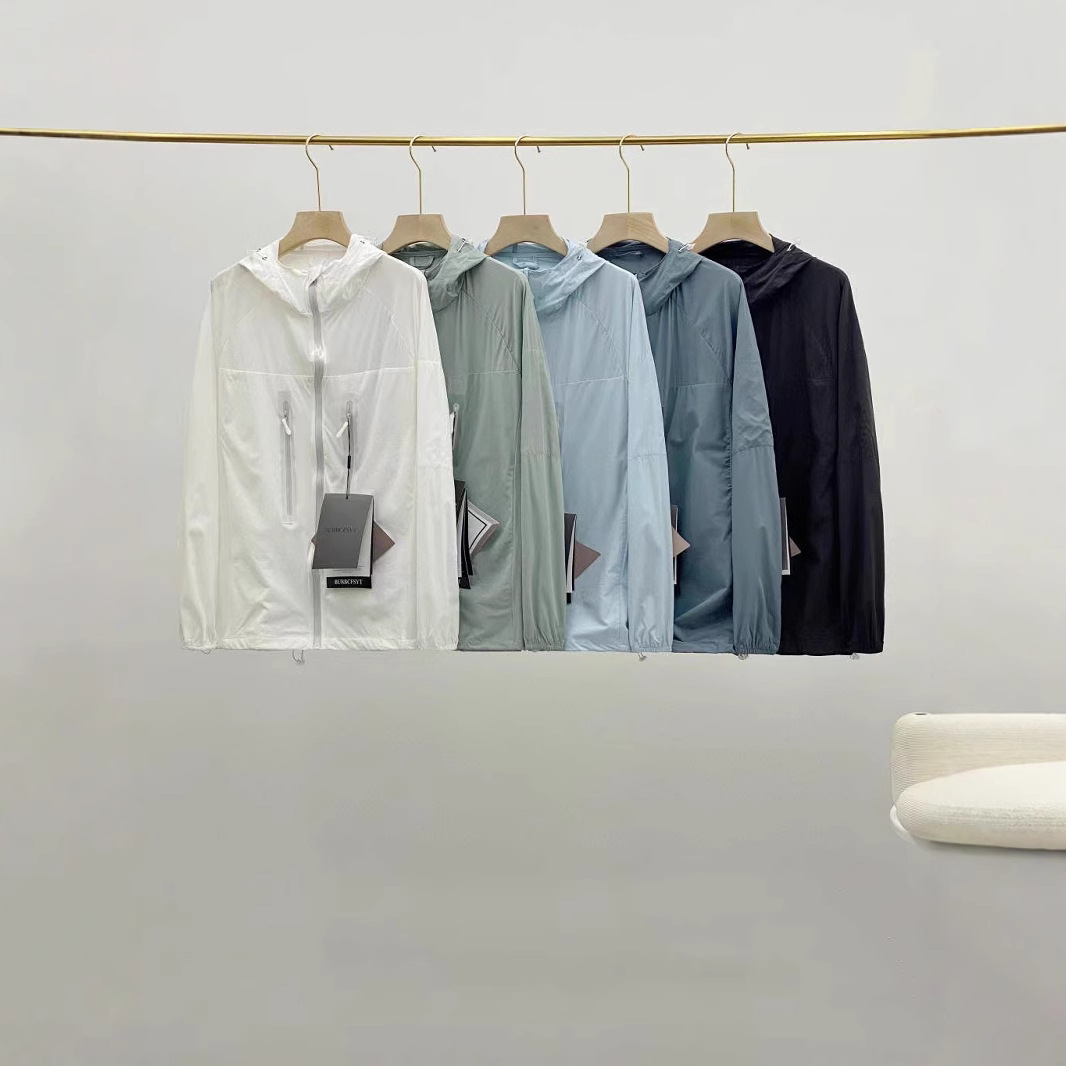 Summer New Men's Lightweight, Breathable, Versatile Ice Silk Cool Fishing Casual Sun Protection Clothing