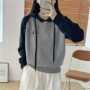 大童套头学生少女毛衣