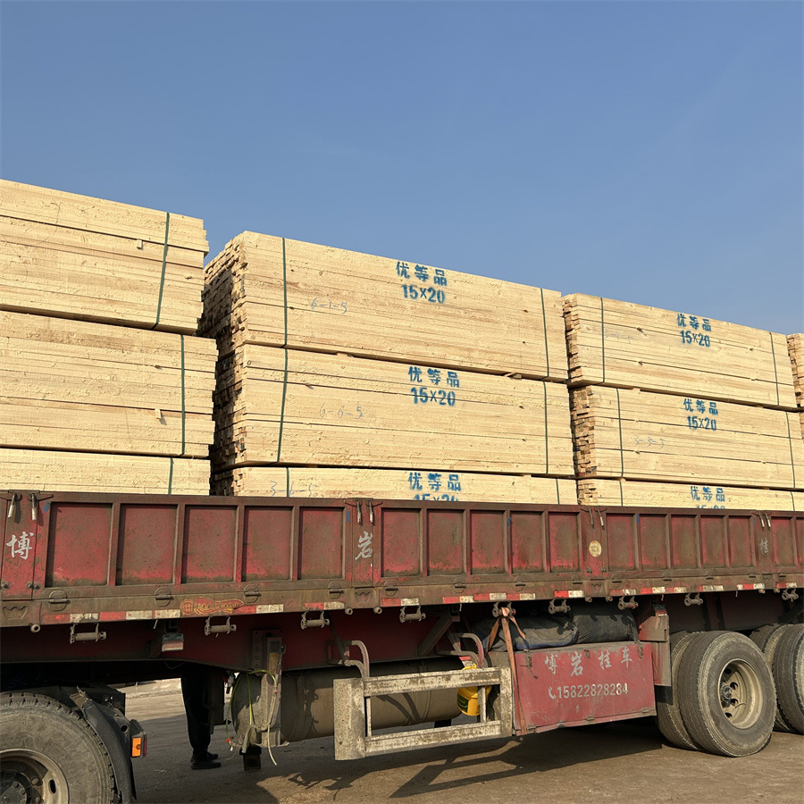 定制加工建筑工程桥梁木方口料支模白松新西兰松等量大包邮