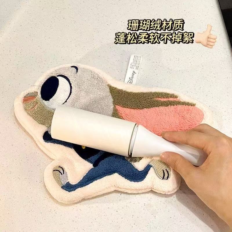 新しいアニメタオル掛け吸水毛が落ちにくい家庭用キッチン雑巾サンゴタオル卸売り|undefined