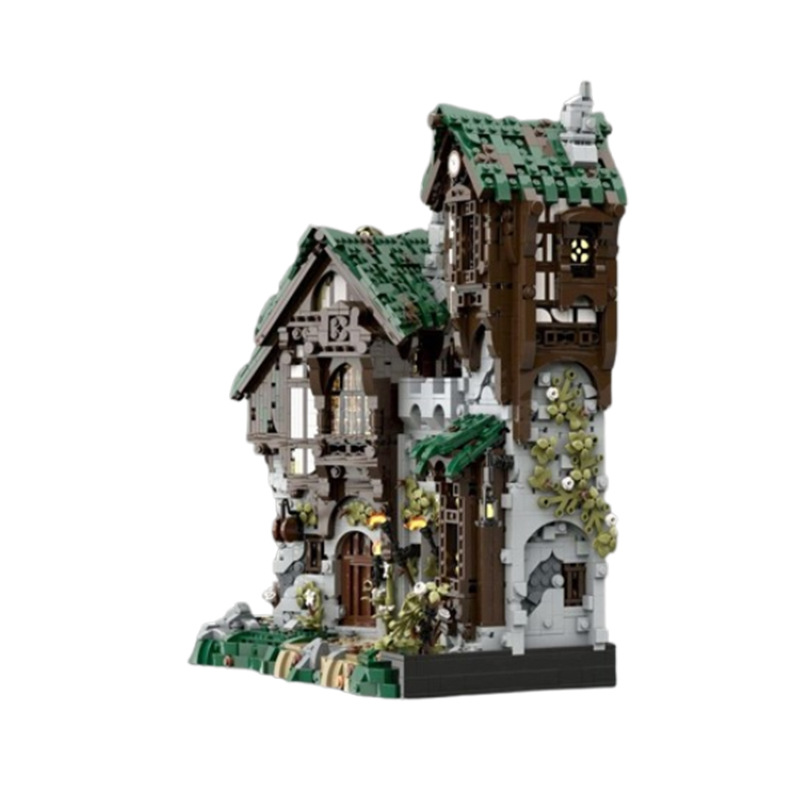 Educational Castle Building Blocks For Children Model Decoration_voghion.com