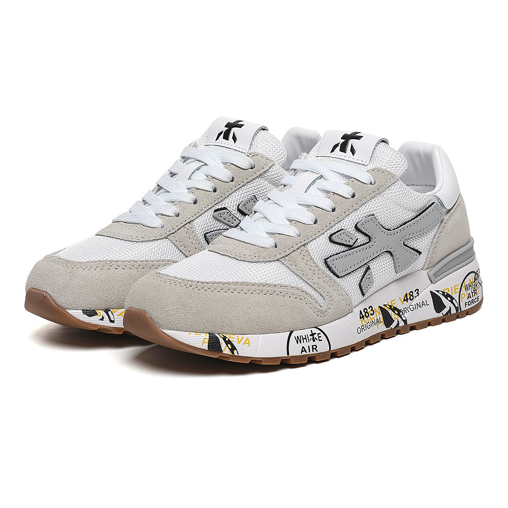 Comercio exterior transfronterizo nuevos zapatos masculinos premium, suela gruesa transpirable, zapatos deportivos casuales de cuero anti-pelú.