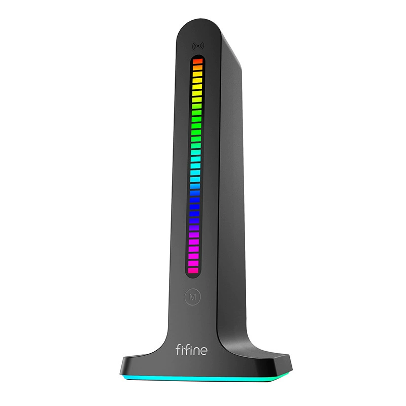 Гарнитура для игр с проводом Fifine H6, виртуальный 7.1 Surround, RGB-подсветка, проводная