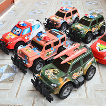 兒童大號玩具車男孩手推慣性工程軍事模型批發玩具跑車警車免電池