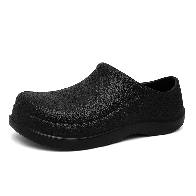 Zapatos de cocinero de primavera impermeable y antideslizante zapatos de cocina para hombre zapatos de trabajo negros image 6