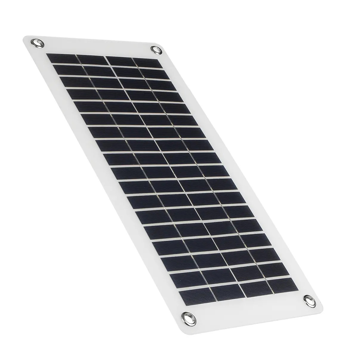 10W 18v solar panel charger charging 12V car battery semi-flexible