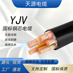 ��Դ�S��YJV 2-5о50 70 95 120ƽ����NҎ������~о�͉���|��