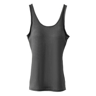 Women's One-piece Underwear Vest with Chest Pad Summer Spring and Autumn Inner Base Slim-fit I-shaped Silk Mulberry Silk Slim Korean Style