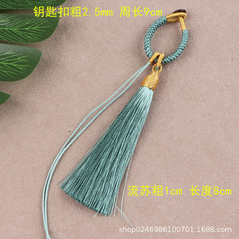 包挂佛珠手搓棉线金刚凤眼星月百香手串配饰品文玩玉米结流苏穗子|undefined