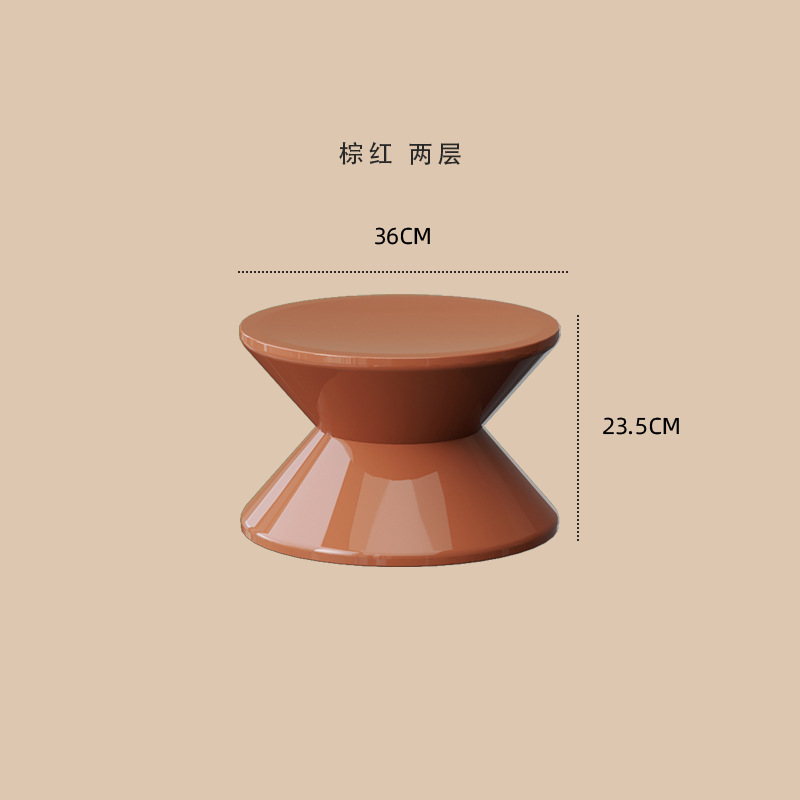 다크 브라운 레드 레이어 2