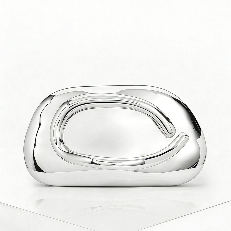 Cross-Border Popular Evening Bag, Internet Celebrity Acrylic Evening Bag, Box-Style Party Wedding Metal Women's Handbag, Fashionable